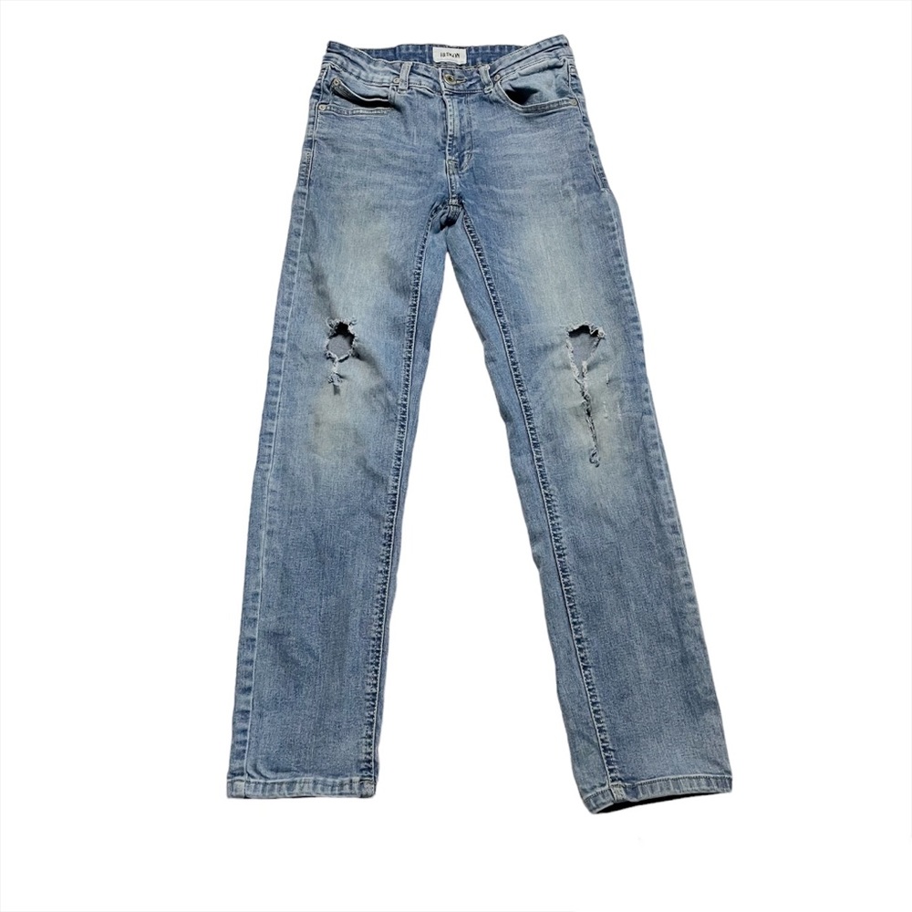 Hudson Jeans Jagger Slim Straight Distressed Mid-Rise Casual Jeans Size 14